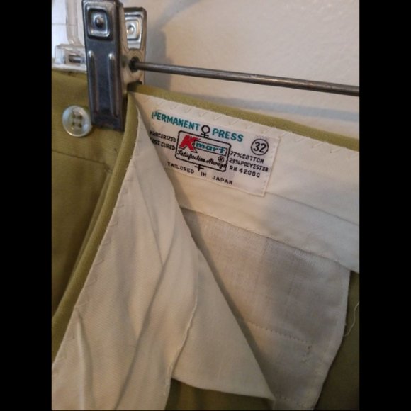 Mens golf shorts green size 32 - Picture 2 of 3